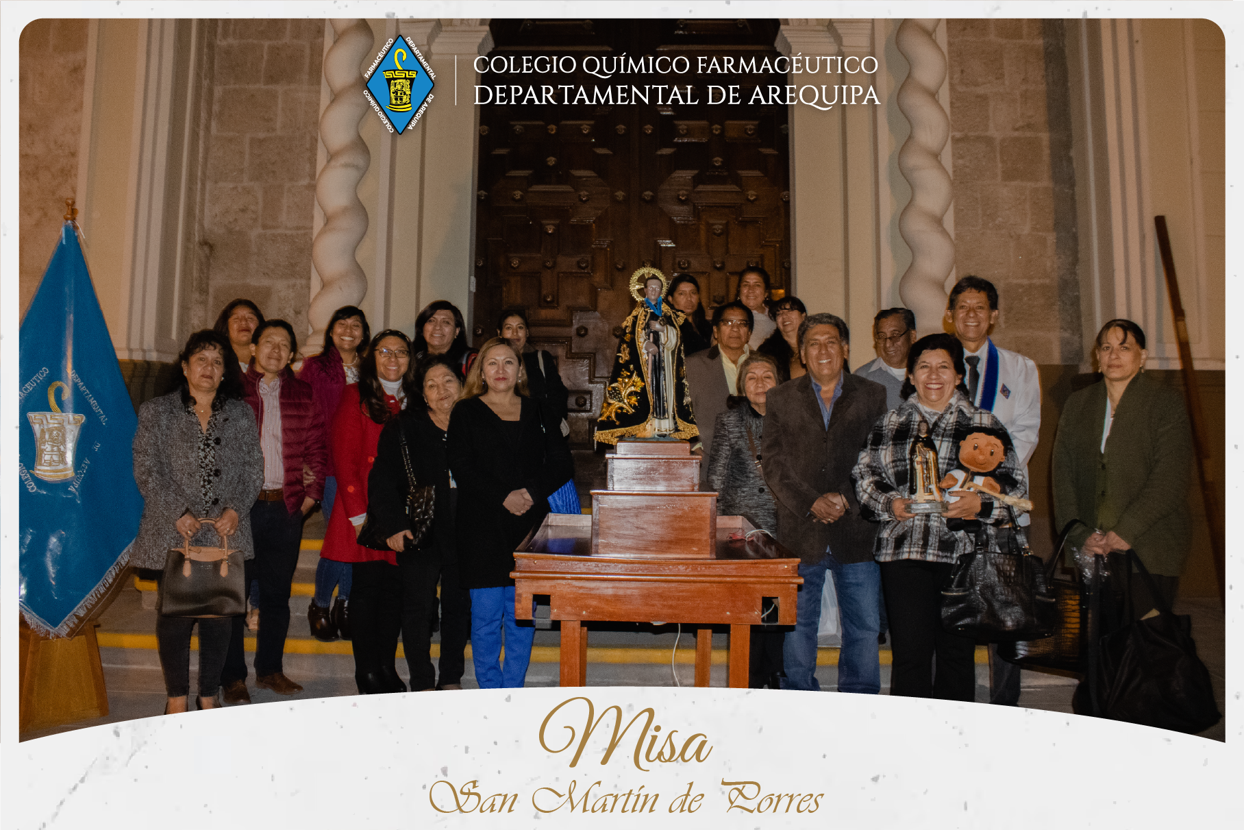 Celebración en Honor a San Martín de Porres: Unión y Devoción en el CQFDA