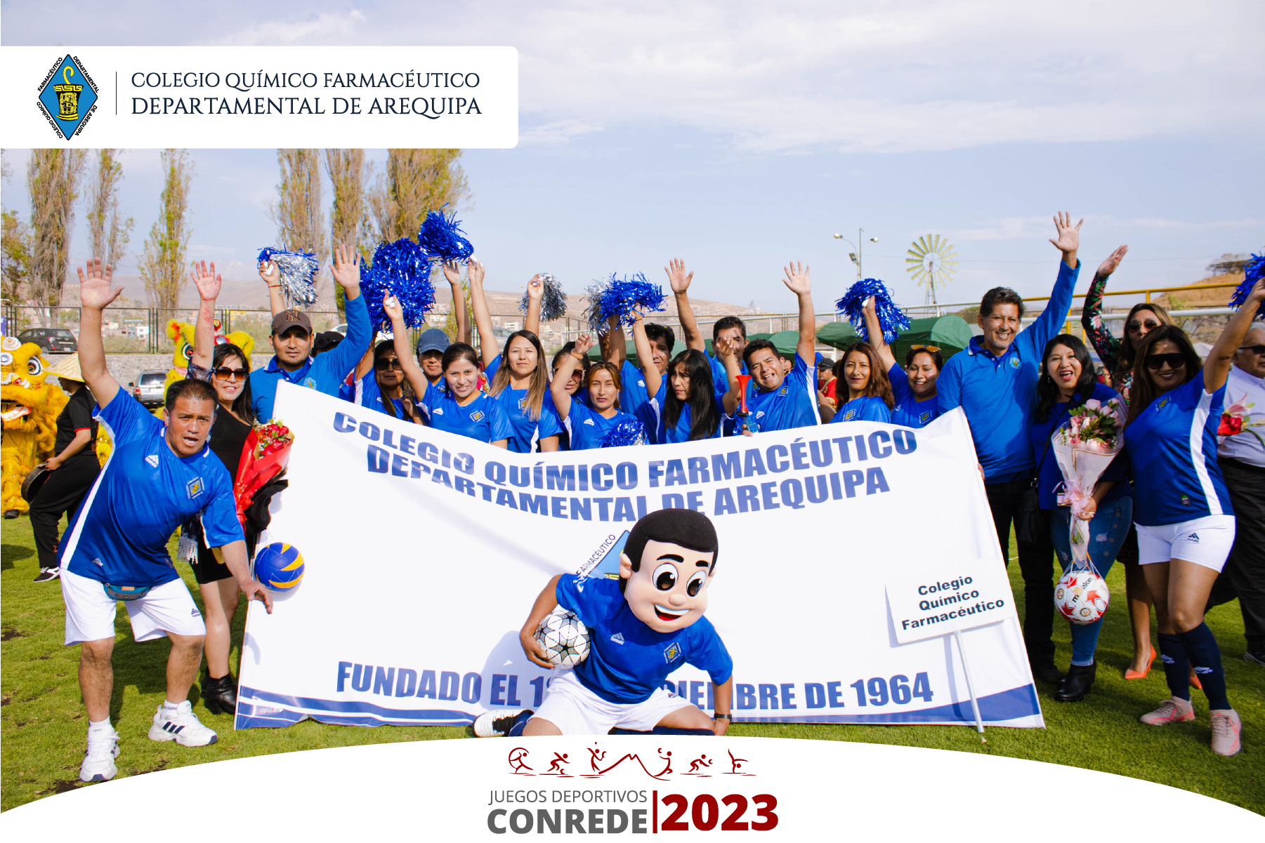 Participación del CQFDA en los Juegos Deportivos CONREDE 2023: Confraternidad, deporte y éxito profesional