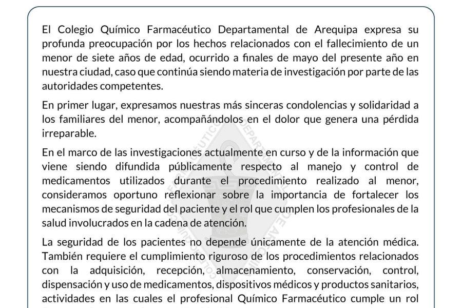 Pronunciamiento Junio 2026