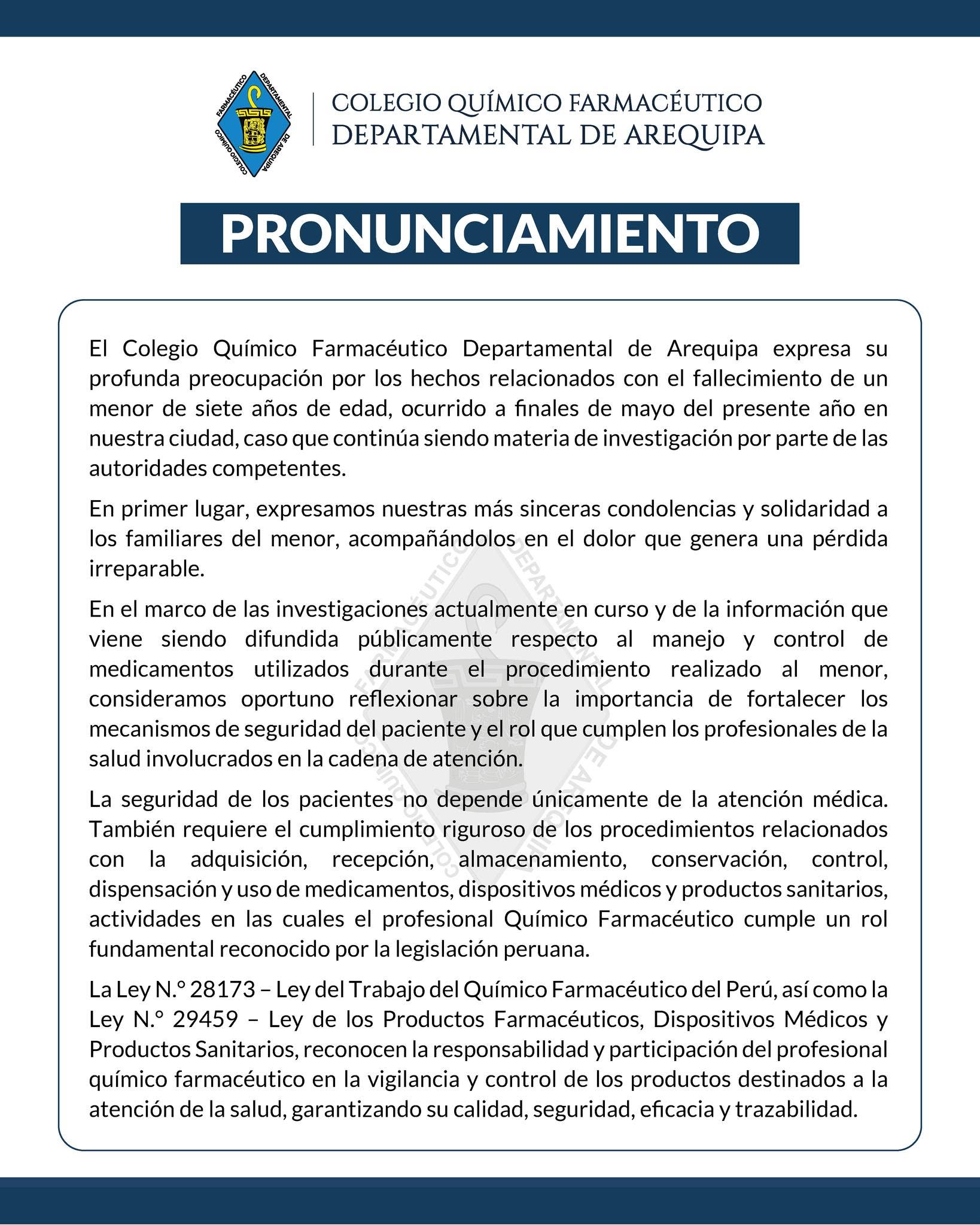 Pronunciamiento Junio 2026
